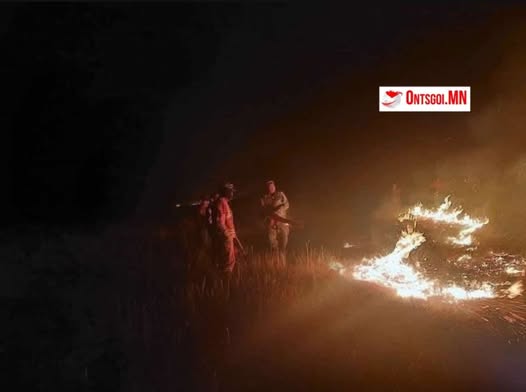 Айлын өвөлжөөг санаатайгаар шатааснаас болж гал түймэр гарчээ